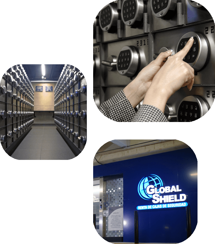Servicios de cajas de seguridad Global Shield